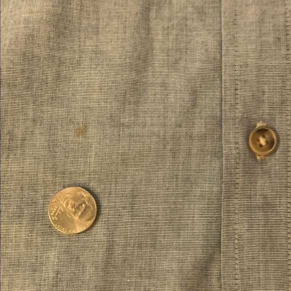 Gently used Original Weatherproof Vintage short sleeve button up collared shirt - Picture 7 of 7